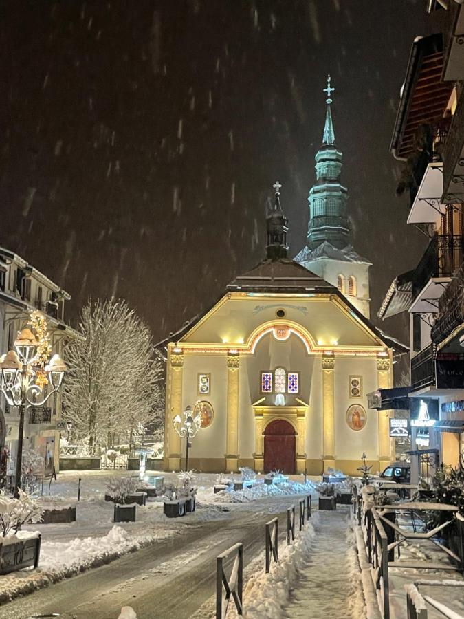 Appartement Au Coeur De Saint Gervais Les Bains Buitenkant foto